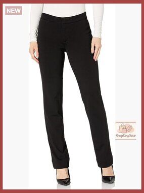 NYDJ Marilyn Straight Ponte Pant Petite Size Pants Women's Work Trousers Slim